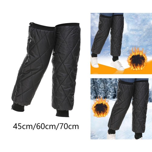 Pair leg warmers zipper knee - zipper,