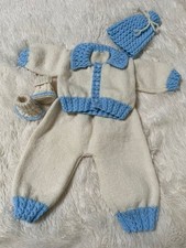 Hand-Knitted Baby Boy's
