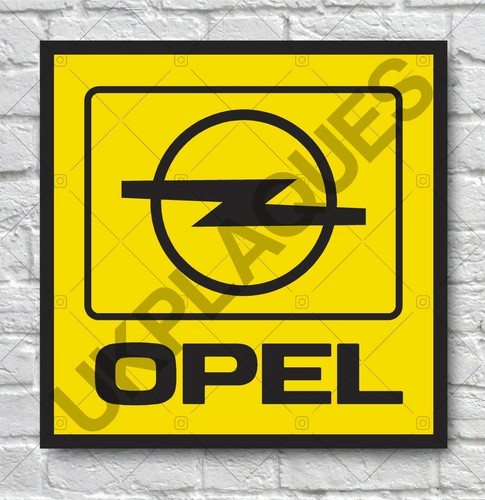 Opel 2ft garage wall - opel, sign