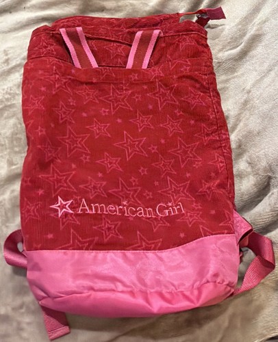 American girl backpack - american, doll