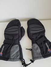 Berghaus Waterproof Mitts Gloves Black Medium Immaculate Condition Warm Padded