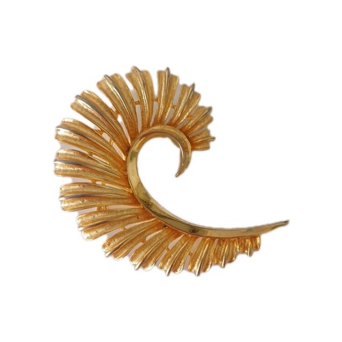 Coro vintage feather - vintage, brooch
