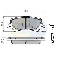 For Toyota Corolla E12T 1.6