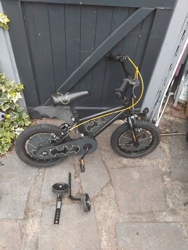 Kids 14inch batman bike - 14inch,