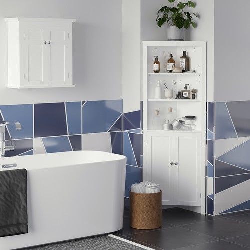 Corner bathroom cabinet - corner,