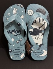 Havaianas Kids' Disney Flip Flops Tranquility Blue - Size 13C/EUR 31-32 No Box