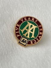AA PATROL (Automobile Association) 5 Years Service Pin Badge, VGC.