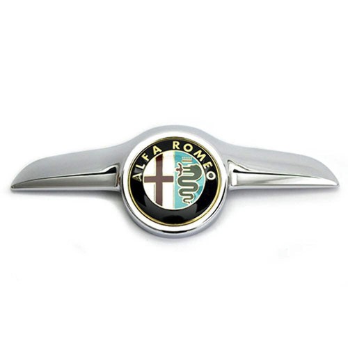 Badge bonnet grille alfa - /,