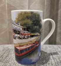 Canal Barge Mug By Richard Macneil Studio Worcester Fine China