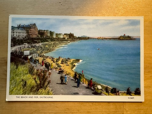 Postcard the beach - postcard, &