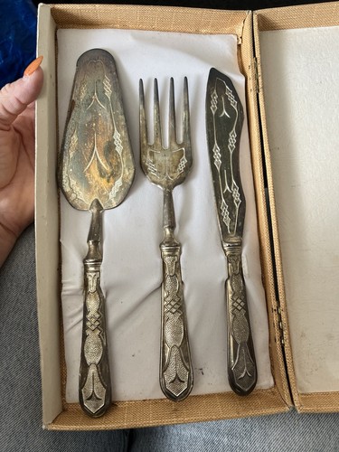 Vintage piece 800 silver - vintage, 3-piece