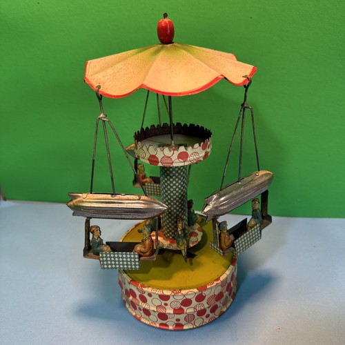 Antique tin wind toy - antique,