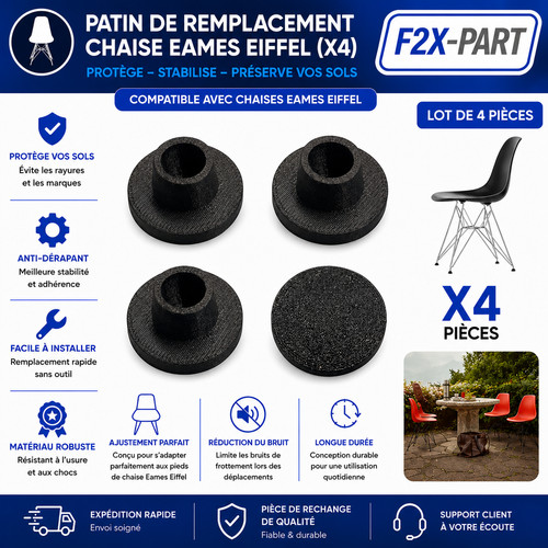 Replacement glides for - replacement, eames