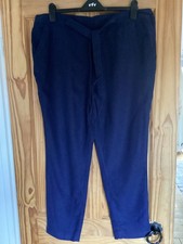 Tu Navy Linen Blend Comfy