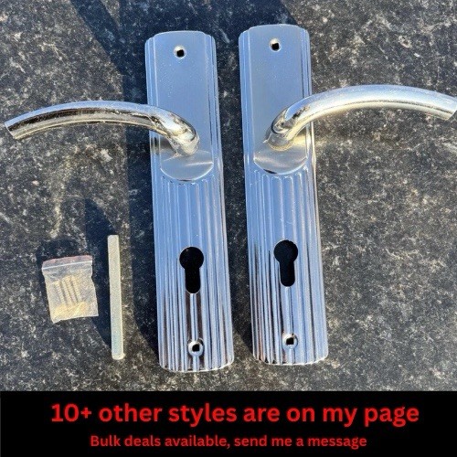 Sleek polished chrome euro - polished,