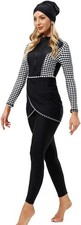 Womens Muslim Burkini Swimsuit