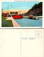 Oil Tanker Lock 17 Barge Canal