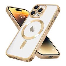 Magnetic Plating Magsafe Case For iPhone 16 Pro Max 17 Pro 15Plus 14 13 12 SE 11