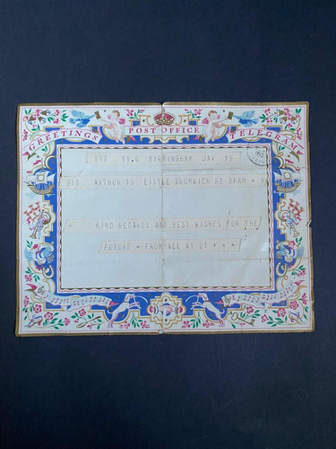 Vintage 1958 gpo - 1958, greetings