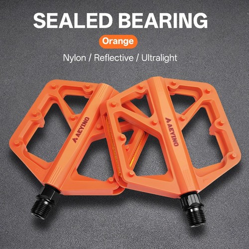 Mountain bike pedals flat - bike,