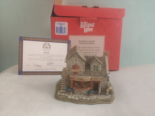 Lilliput lane the bakers - lilliput, shop