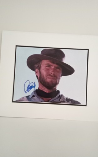 Clint eastwood signed uacc - eastwood,