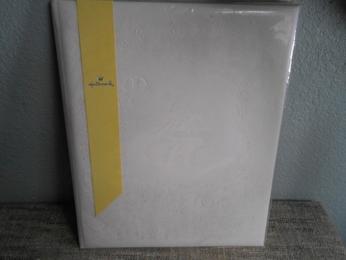 Hallmark vintage wedding album - hallmark,