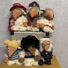 Vintage Wombles Bundle 1998 Golden Bear Elisabeth Beresford Plush x 6 - VGC