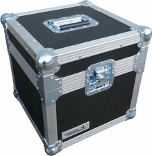 Flight Case Swan 12" Single LP 100 Vinyl Record Box (Hex)