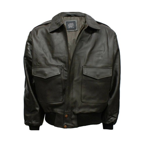 Flight jacket leather us - jacket, a2