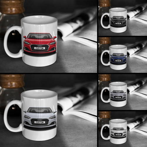 Personalised audi coupe - personalised,