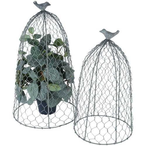 Chicken wire cloche - wire,