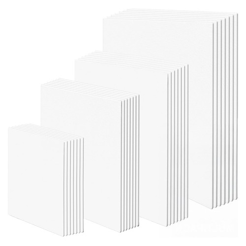 Canvas set white painting - painting, for