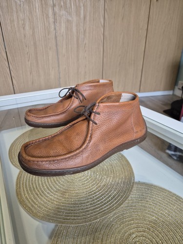Brown ted baker leather chukka - brown,