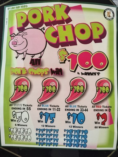 Pork chop single - -, game,
