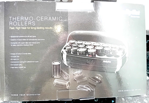 Babyliss thermo ceramic - ceramic, heated