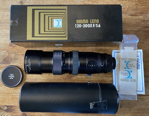 Vintage sigma 120 300mm 6 - 120-300mm, f5.6