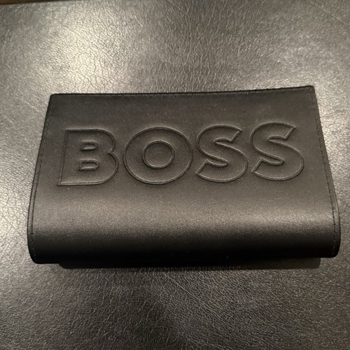 Boss black leather new - black, soft