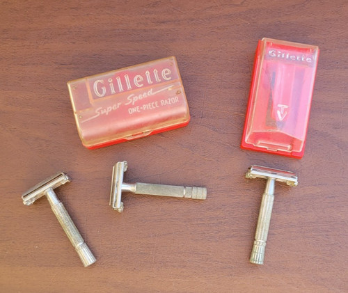 Vintage gillette razor - ,