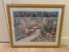 Le Jardin style Framed Print