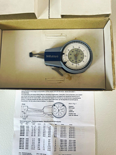 Mitutoyo internal clock