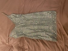 Oh Polly Silver Dress