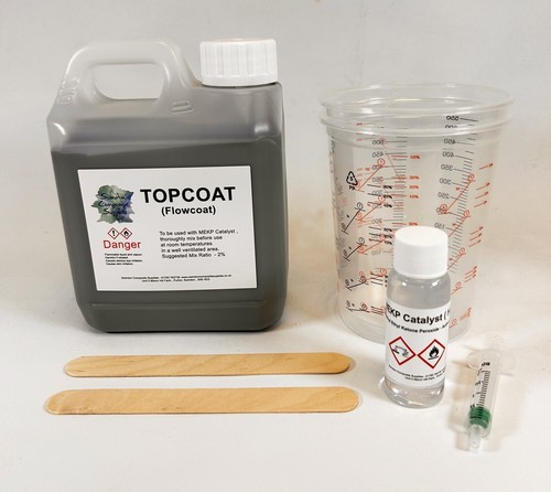 Fibreglass roof topcoat top - fibreglass,