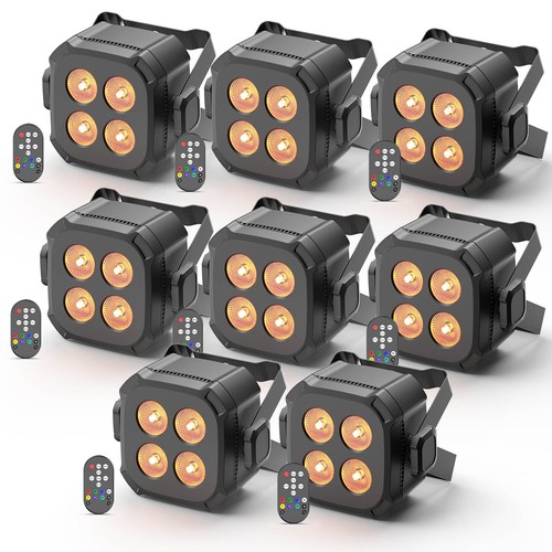 Par can lights 80w - 4led, rgbw
