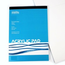 Seawhite of Brighton Acrylic Painting Paper Pad 15 Sheets 360gsm A4