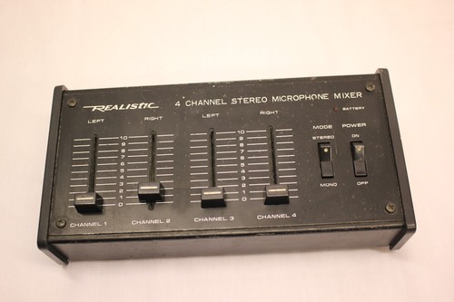 Realistic channel stereo - realistic,