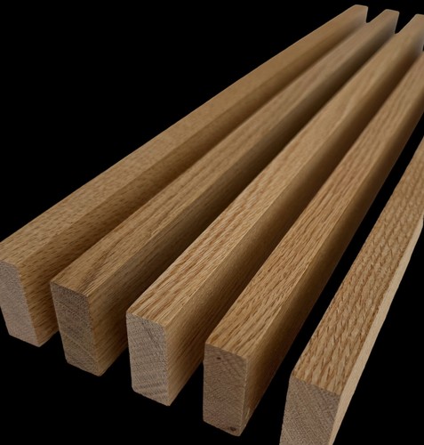 Solid oak slats - oak,