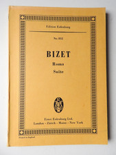 Bizet  Roma Suite  study score #832 Edition Eulenburg  miniature pocket score