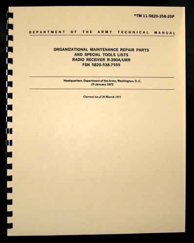Organizational and maintenance - and,