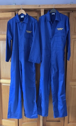 Mens coveralls boilersuit - boilersuit, blue